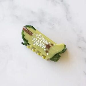 Tiepology Eco Shooting Star Cowboy Boots Hair Claw Clip